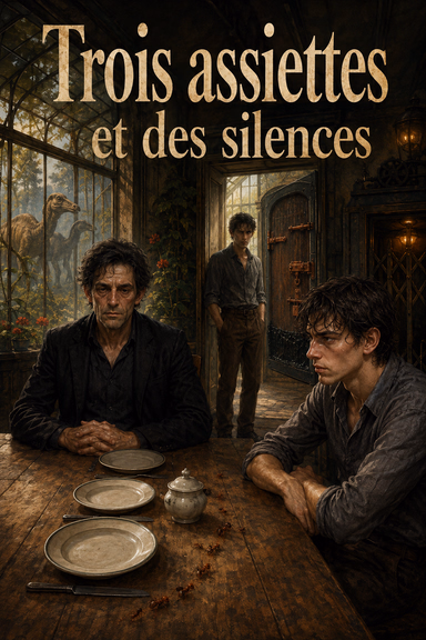 Trois assiettes et des silences