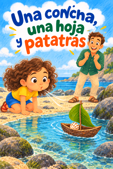 Una concha, una hoja y patatrás