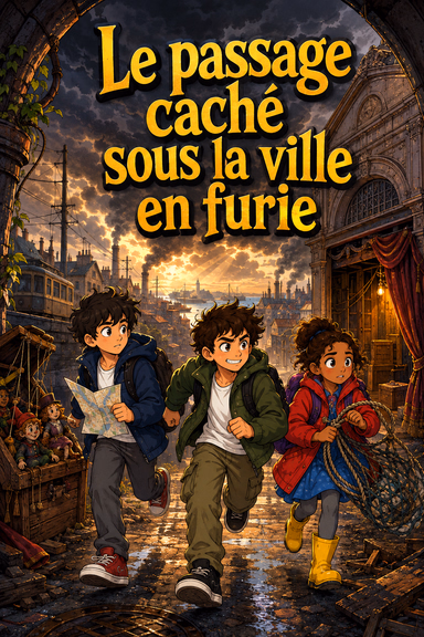 Le passage caché sous la ville en furie
