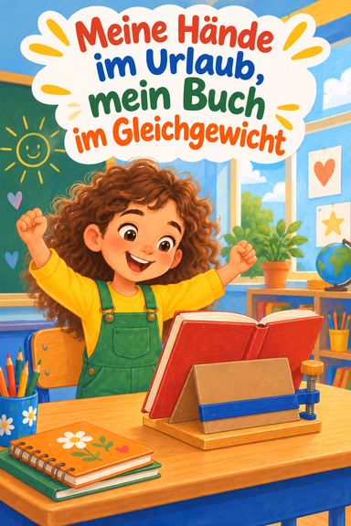 Meine Hände im Urlaub, mein Buch im Gleichgewicht