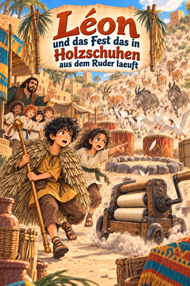 Leon und das Fest das in Holzschuhen aus dem Ruder laeuft