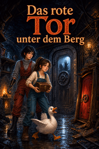 Das rote Tor unter dem Berg