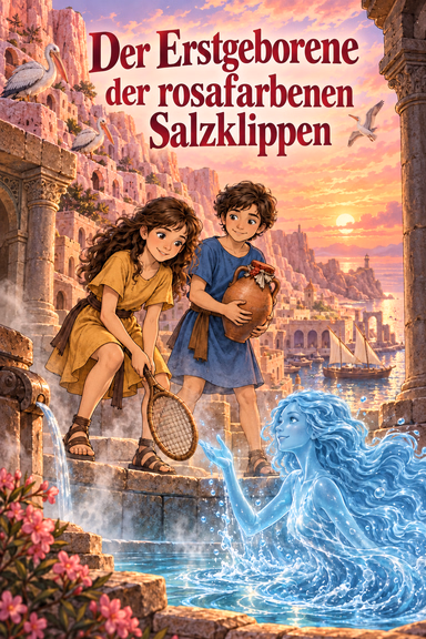 Der Erstgeborene der rosafarbenen Salzklippen