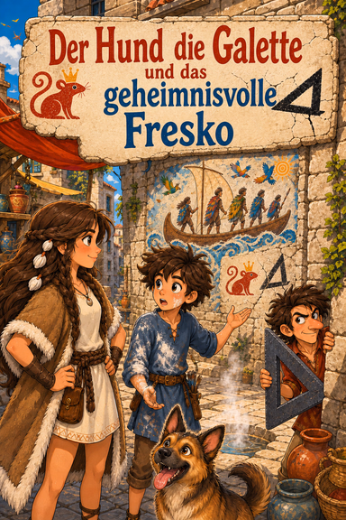 Der Hund die Galette und das geheimnisvolle Fresko