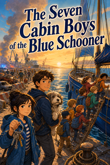 The Seven Cabin Boys of the Blue Schooner