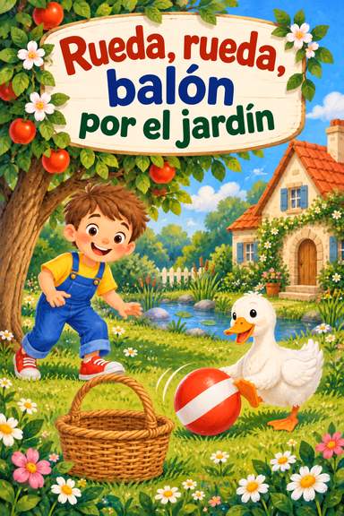 Rueda, rueda, balón por el jardín