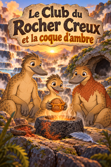 Le Club du Rocher Creux et la coque d'ambre