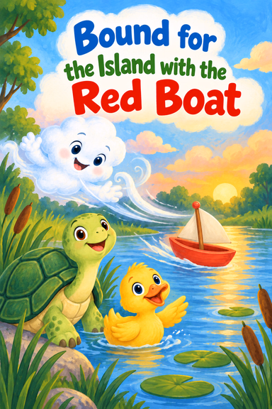 Bound for the Island with the Red Boat