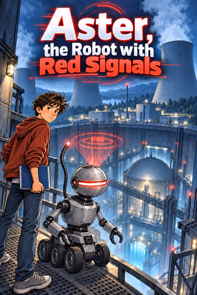 Aster, the Robot with Red Signals