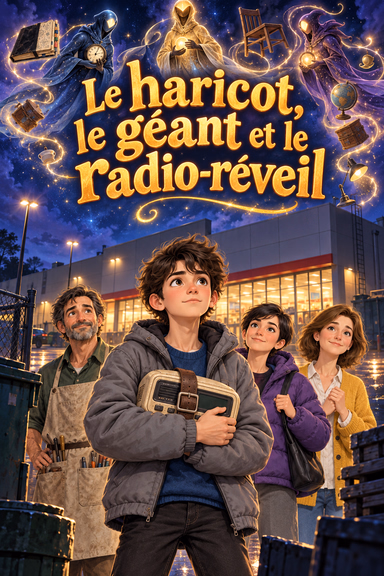 Le haricot, le géant et le radio-réveil