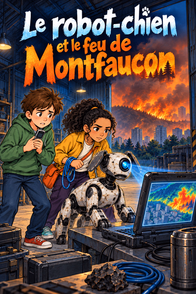 Le robot-chien et le feu de Montfaucon