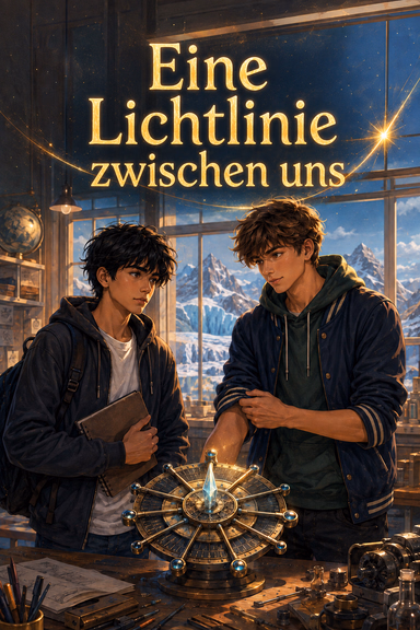 Eine Lichtlinie zwischen uns