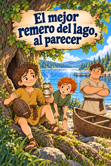 El mejor remero del lago, al parecer