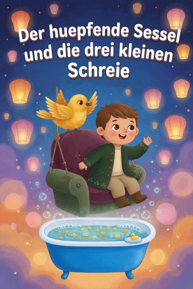 Der huepfende Sessel und die drei kleinen Schreie
