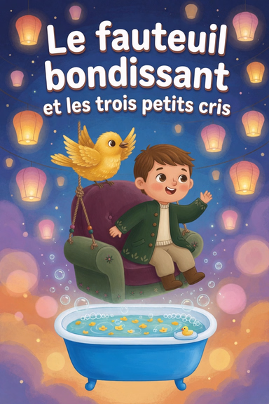 Le fauteuil bondissant et les trois petits cris