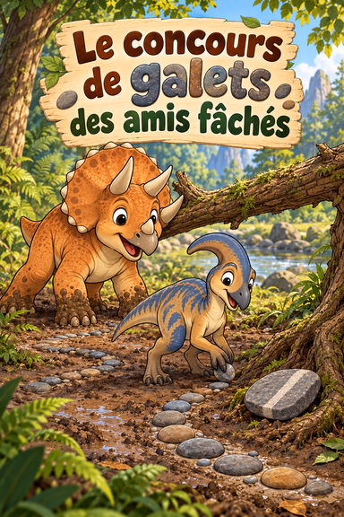 Le concours de galets des amis fâchés