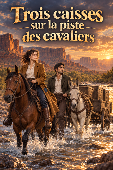 Trois caisses sur la piste des cavaliers