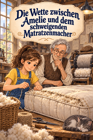 Die Wette zwischen Amelie und dem schweigenden Matratzenmacher