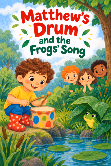 Matthew’s Drum and the Frogs’ Song