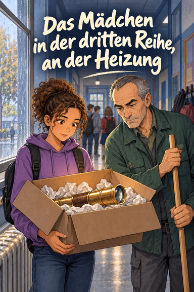 Das Mädchen in der dritten Reihe, an der Heizung