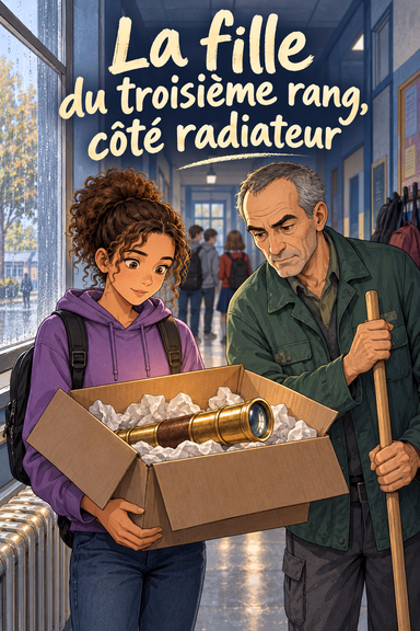 La fille du troisième rang, côté radiateur