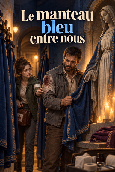 Le manteau bleu entre nous