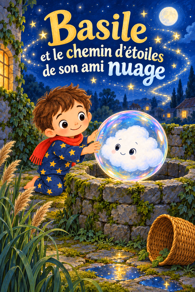 Basile et le chemin d’étoiles de son ami nuage