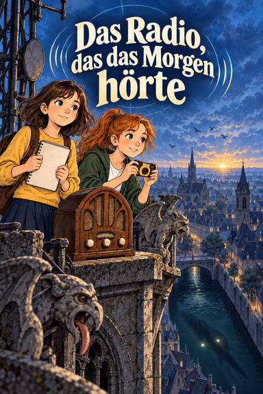 Das Radio, das das Morgen hörte