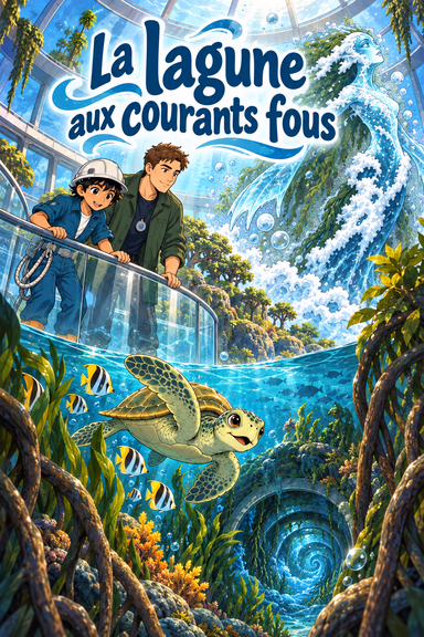 La lagune aux courants fous