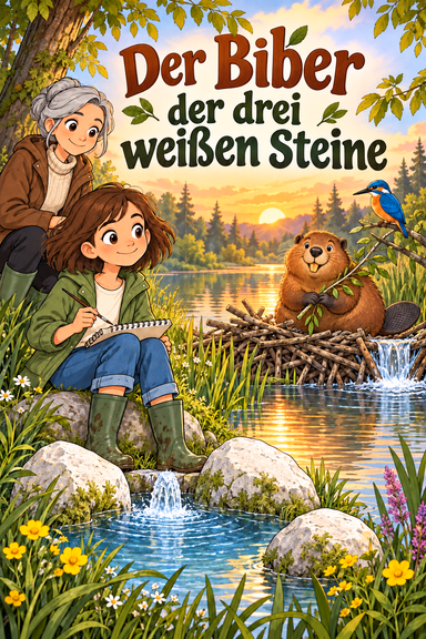 Der Biber der drei weißen Steine