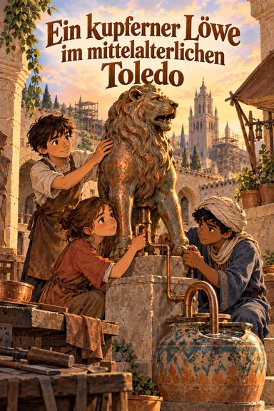 Ein kupferner Löwe im mittelalterlichen Toledo