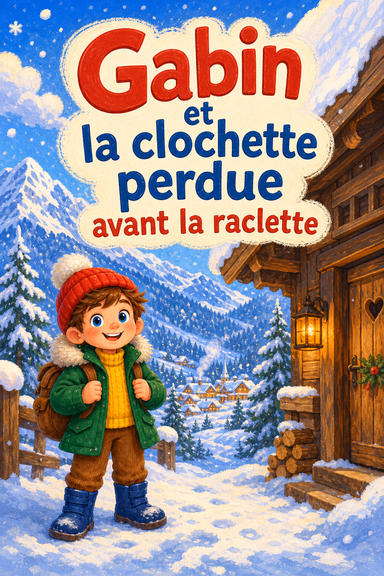 Gabin et la clochette perdue avant la raclette