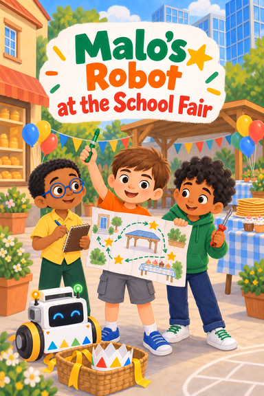 Malo's Robot at the School Fair