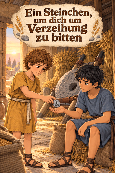 Ein Steinchen, um dich um Verzeihung zu bitten