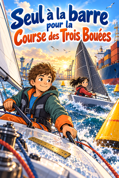 Seul à la barre pour la Course des Trois Bouées
