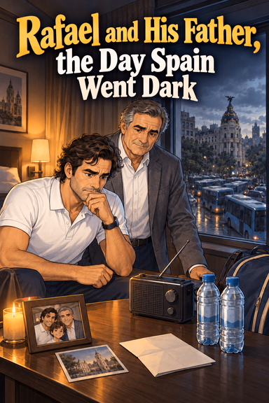 Rafael and His Father, the Day Spain Went Dark