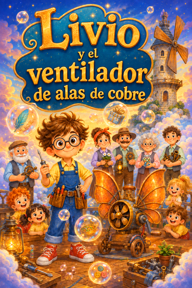 Livio y el ventilador de alas de cobre
