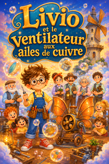 Livio et le ventilateur aux ailes de cuivre
