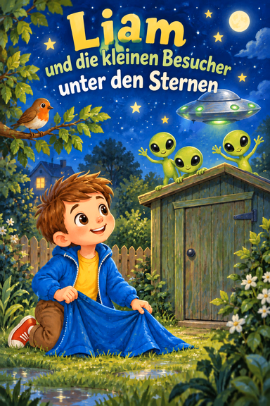 Liam und die kleinen Besucher unter den Sternen