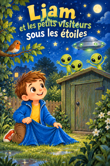 Liam et les petits visiteurs sous les étoiles