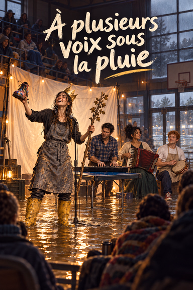 À plusieurs voix sous la pluie